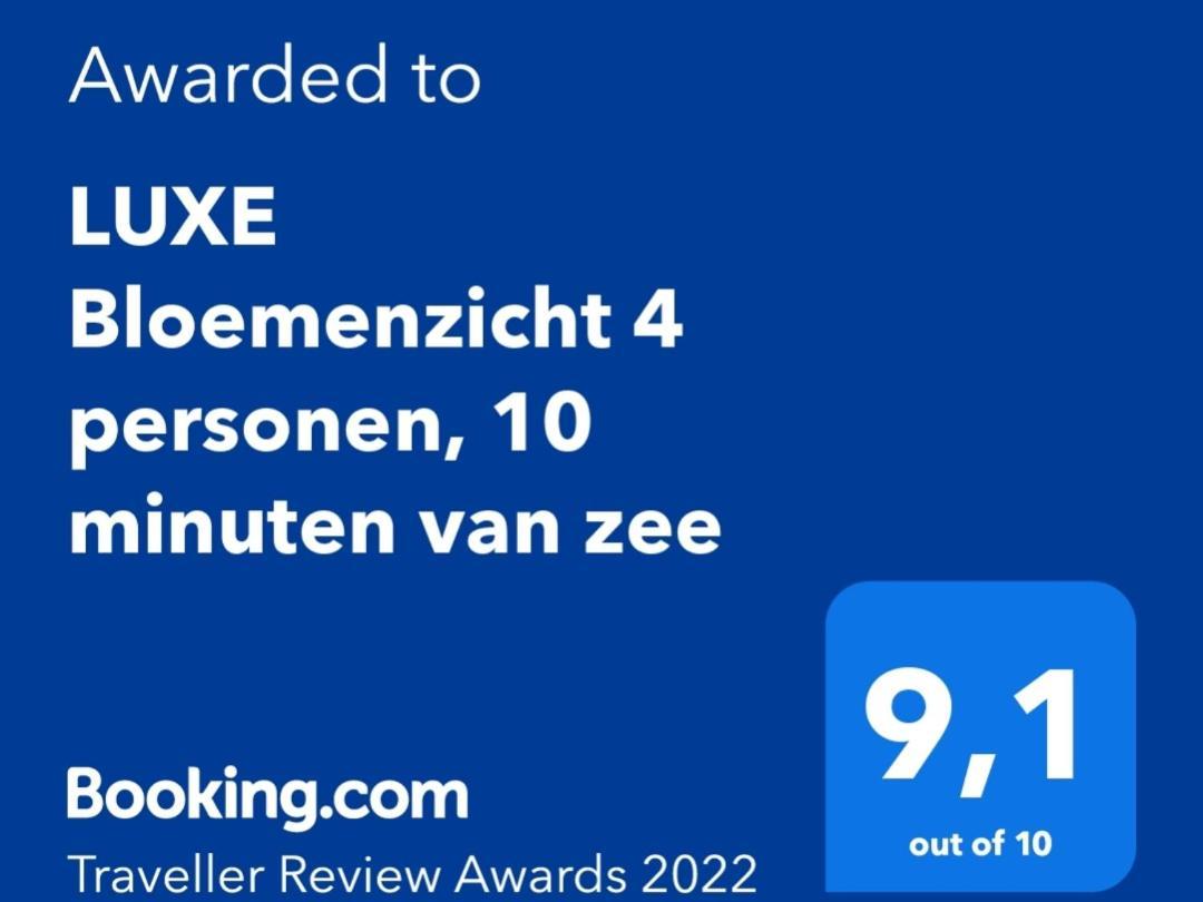Luxe Bloemenzicht 4 Personen, Bnb, 10 Minuten Van Zee Breezand Экстерьер фото