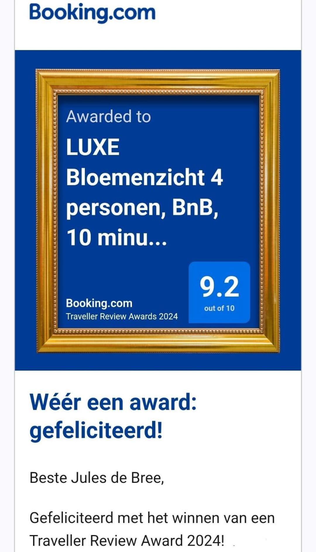 Luxe Bloemenzicht 4 Personen, Bnb, 10 Minuten Van Zee Breezand Экстерьер фото